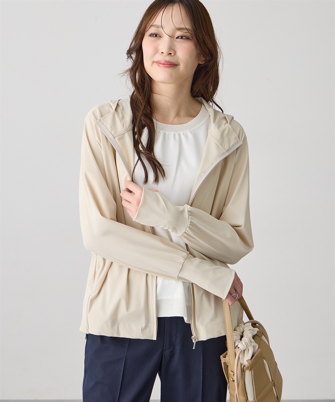 A/C DESIGN BY ALPHA CUBIC ラッシュパーカー【接触冷感・UVカット・はっ水】_sub_1