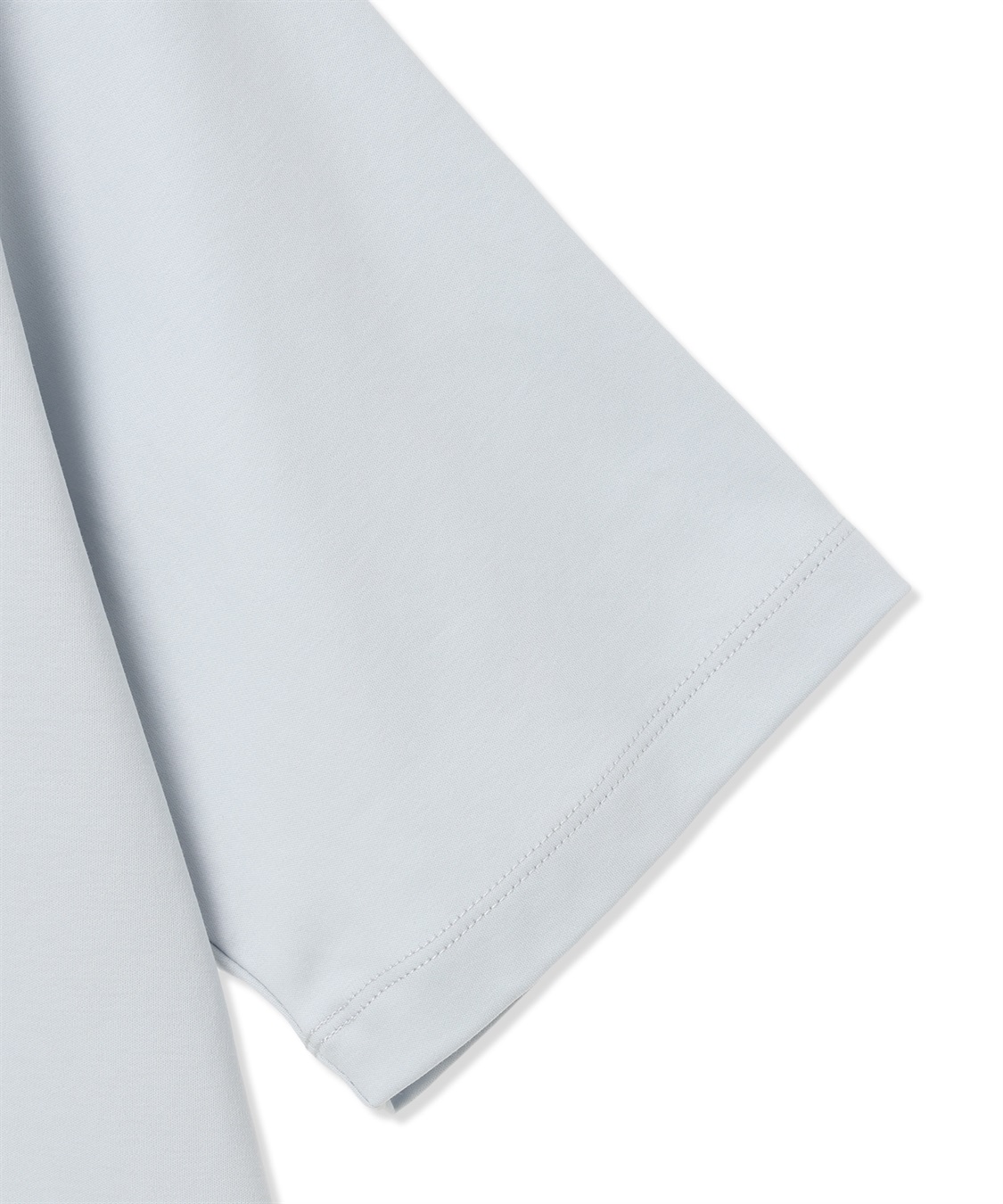 A/C DESIGN BY ALPHA CUBIC モックネック箔プリントロゴTシャツ【すごツヤ・接触冷感・UVカット】_sub_15