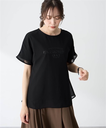 A/C DESIGN BY ALPHA CUBIC シアーレイヤードロゴTシャツ【すごツヤ】_subthumb_3