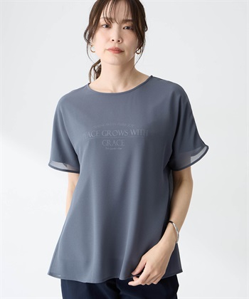 A/C DESIGN BY ALPHA CUBIC シアーレイヤードロゴTシャツ【すごツヤ】_subthumb_5