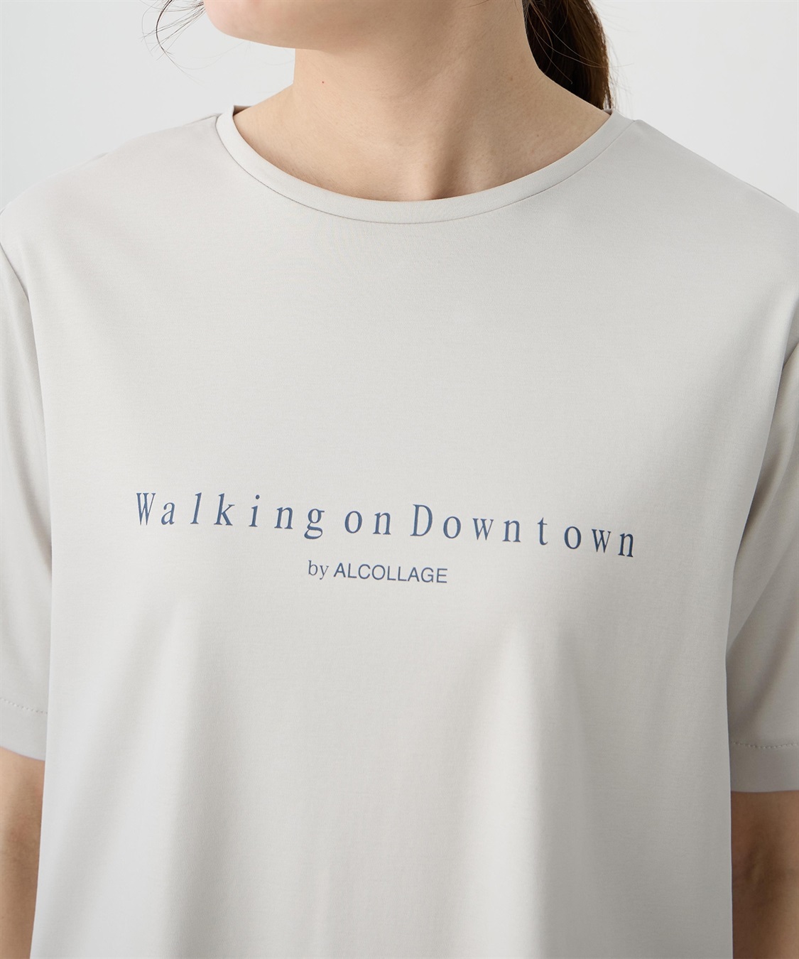 A/C DESIGN BY ALPHA CUBIC 【ALCOLLAGEプリント】ラウンドヘムプリントＴシャツ【すごツヤ・UVカット・接触冷感】_sub_13