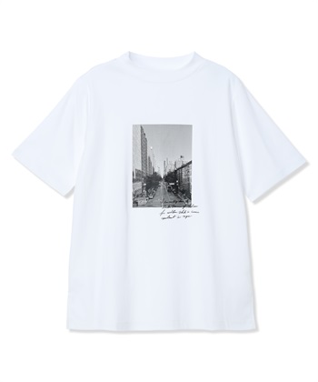 A/C DESIGN BY ALPHA CUBIC 【ALCOLLAGEプリント】フォトプリントモックネックＴシャツ【すごツヤ・UVカット・接触冷感】_subthumb_19