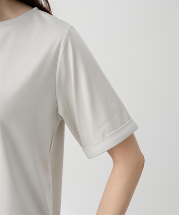 A/C DESIGN BY ALPHA CUBIC 【ALCOLLAGEプリント】プリントボートネックＴシャツ【すごツヤ・UVカット・接触冷感】_subthumb_13