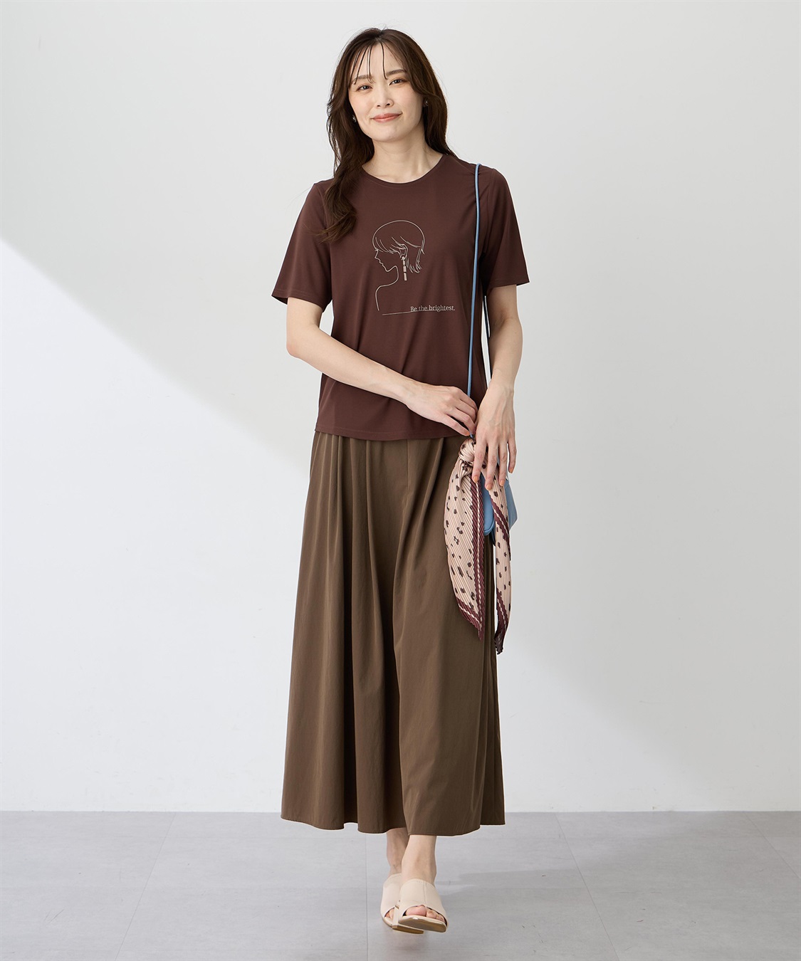 A/C DESIGN BY ALPHA CUBIC モチーフプリントＴシャツ【ひやツヤ・UVカット・接触冷感】_sub_5