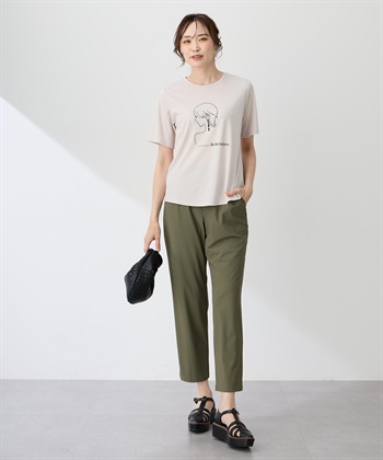A/C DESIGN BY ALPHA CUBIC モチーフプリントＴシャツ【ひやツヤ・UVカット・接触冷感】_subthumb_6