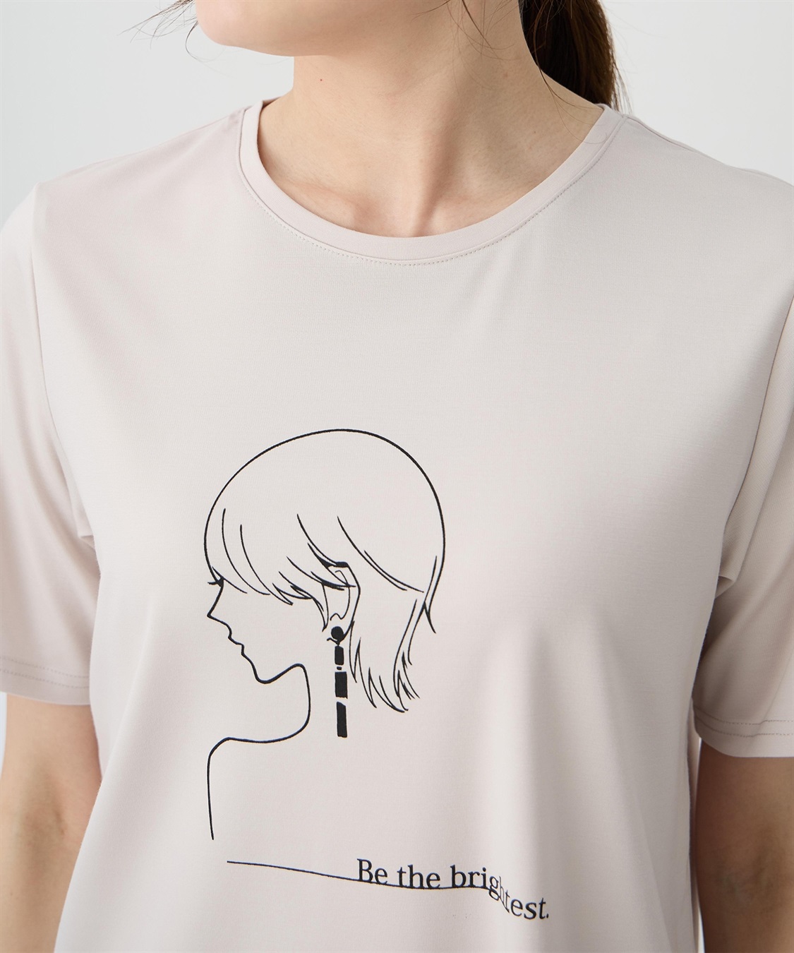 A/C DESIGN BY ALPHA CUBIC モチーフプリントＴシャツ【ひやツヤ・UVカット・接触冷感】_sub_8