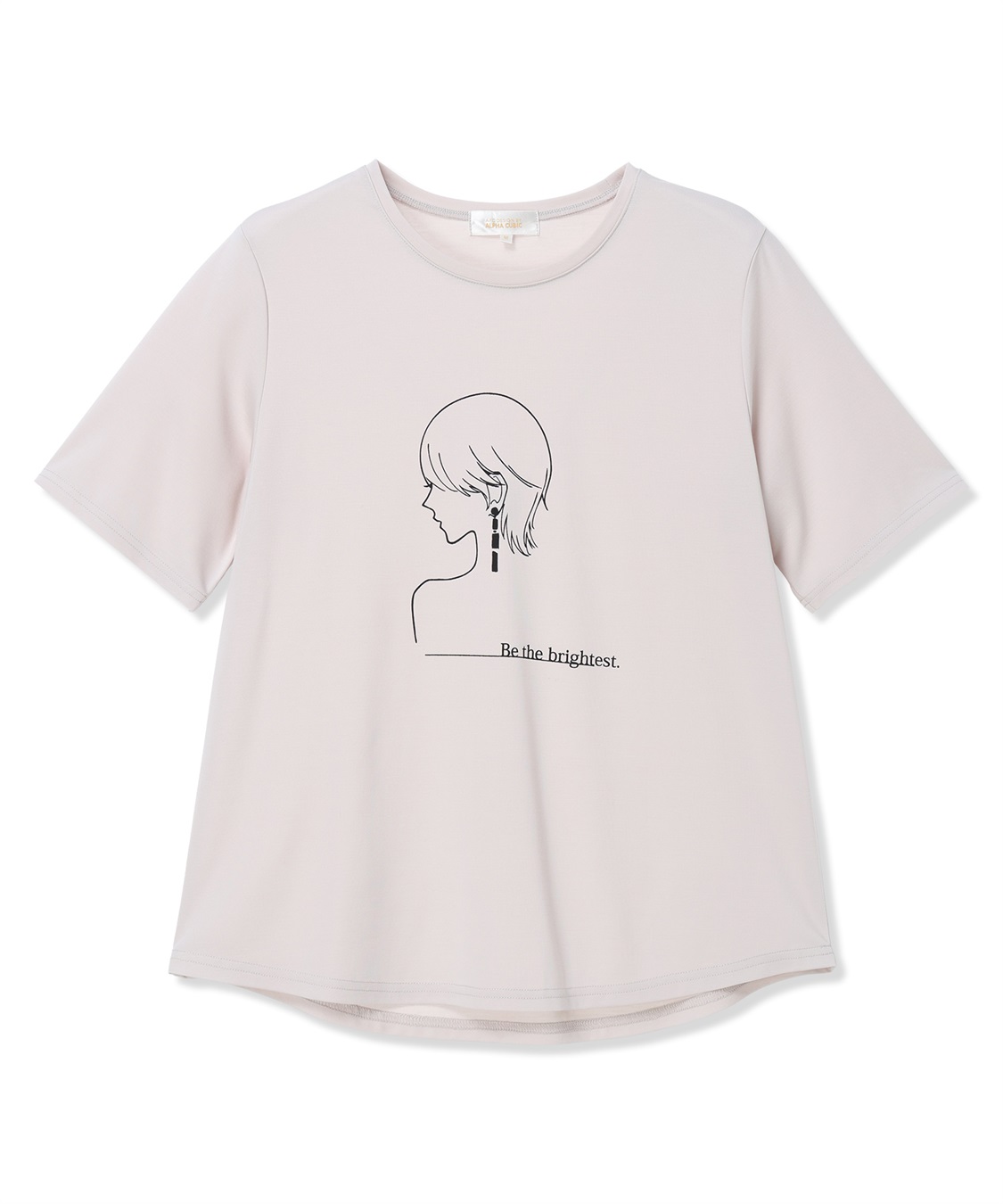 A/C DESIGN BY ALPHA CUBIC モチーフプリントＴシャツ【ひやツヤ・UVカット・接触冷感】_sub_12