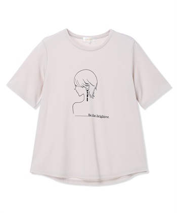 A/C DESIGN BY ALPHA CUBIC モチーフプリントＴシャツ【ひやツヤ・UVカット・接触冷感】_subthumb_12