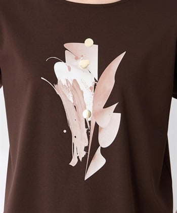 A/C DESIGN BY ALPHA CUBIC 【藤井桜子さんコラボ】グラフィックプリント7分袖Tシャツ_subthumb_18