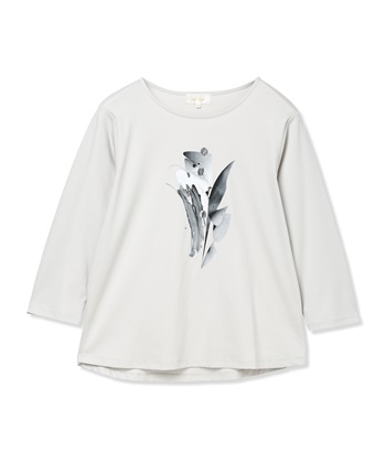 A/C DESIGN BY ALPHA CUBIC 【藤井桜子さんコラボ】グラフィックプリント7分袖Tシャツ_subthumb_28