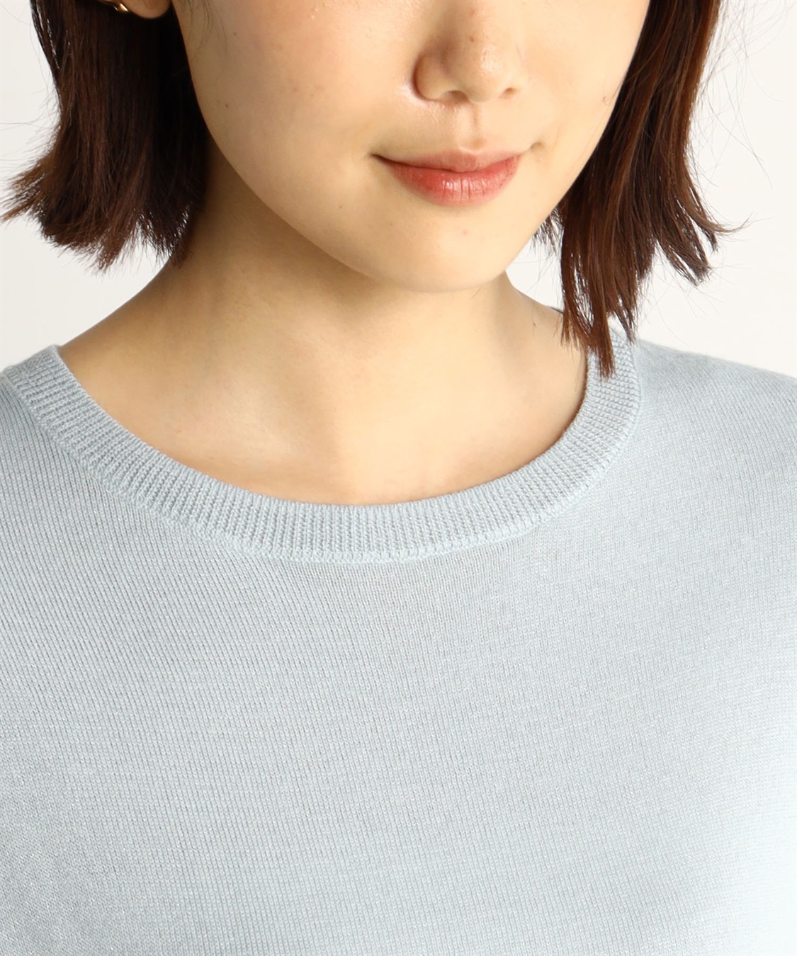 A/C DESIGN BY ALPHA CUBIC ラウンドヘムニットプルオーバー_sub_4