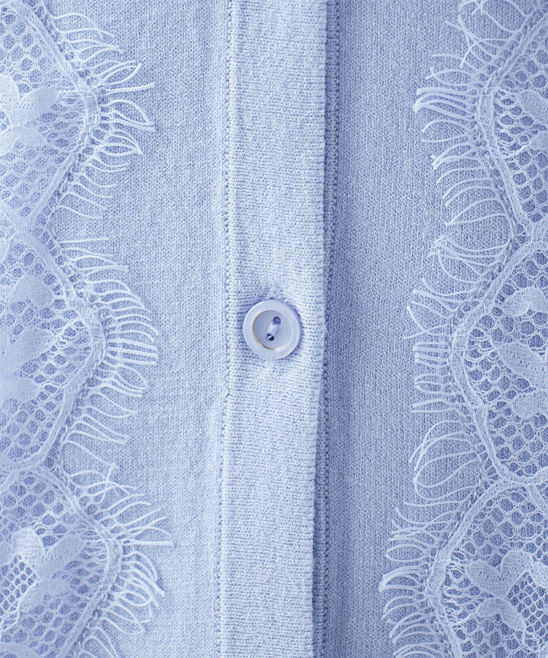 A/C DESIGN BY ALPHA CUBIC レースアクセントクルーニットカーディガン_sub_7