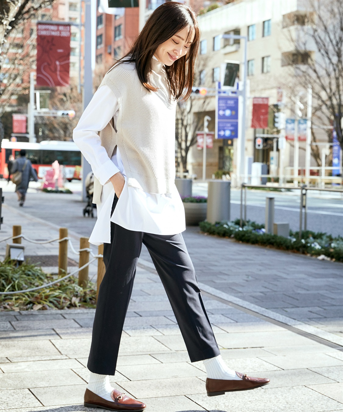 A/C DESIGN BY ALPHA CUBIC ハイネックニットベスト_sub_11