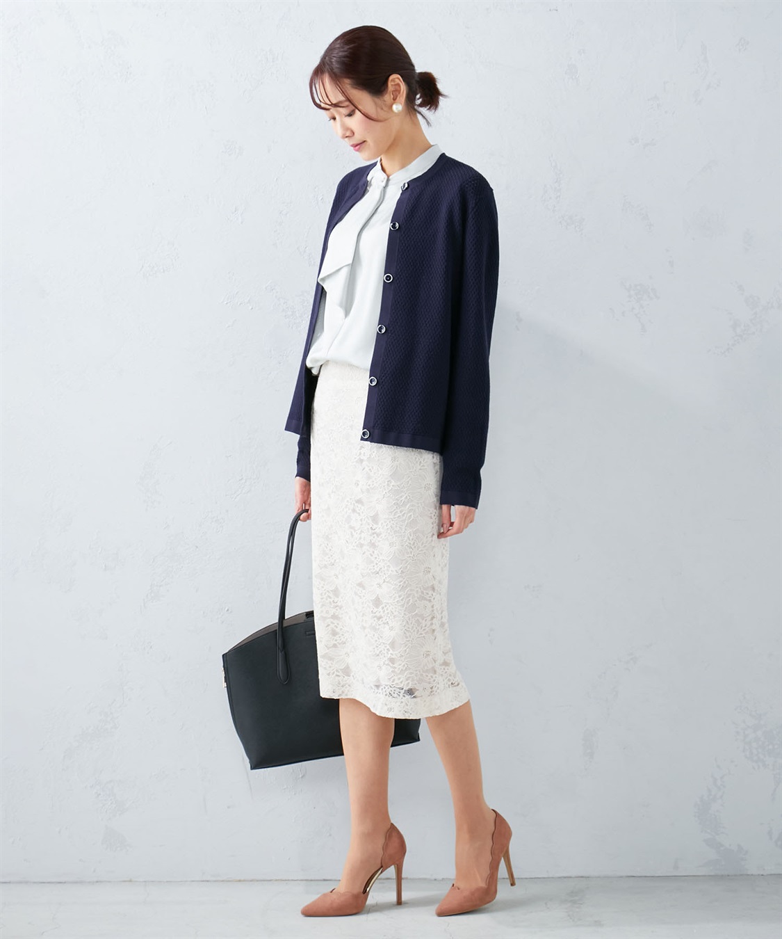 A/C DESIGN BY ALPHA CUBIC カラーブロックニットジャケット_sub_9