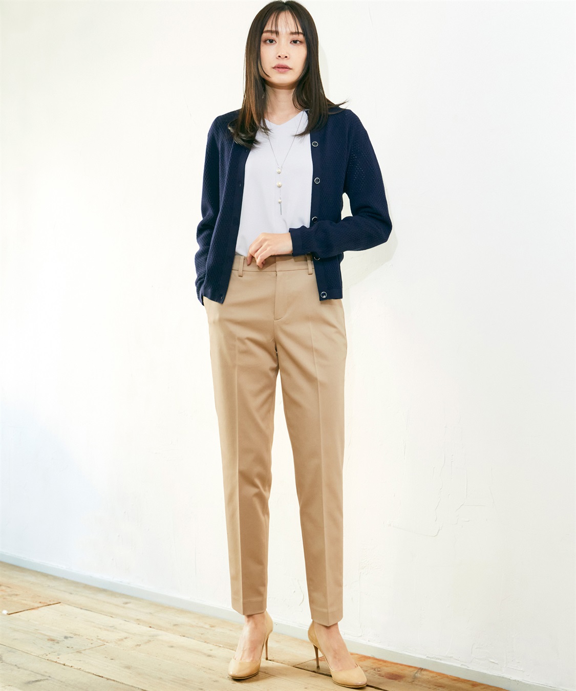 A/C DESIGN BY ALPHA CUBIC カラーブロックニットジャケット_sub_15