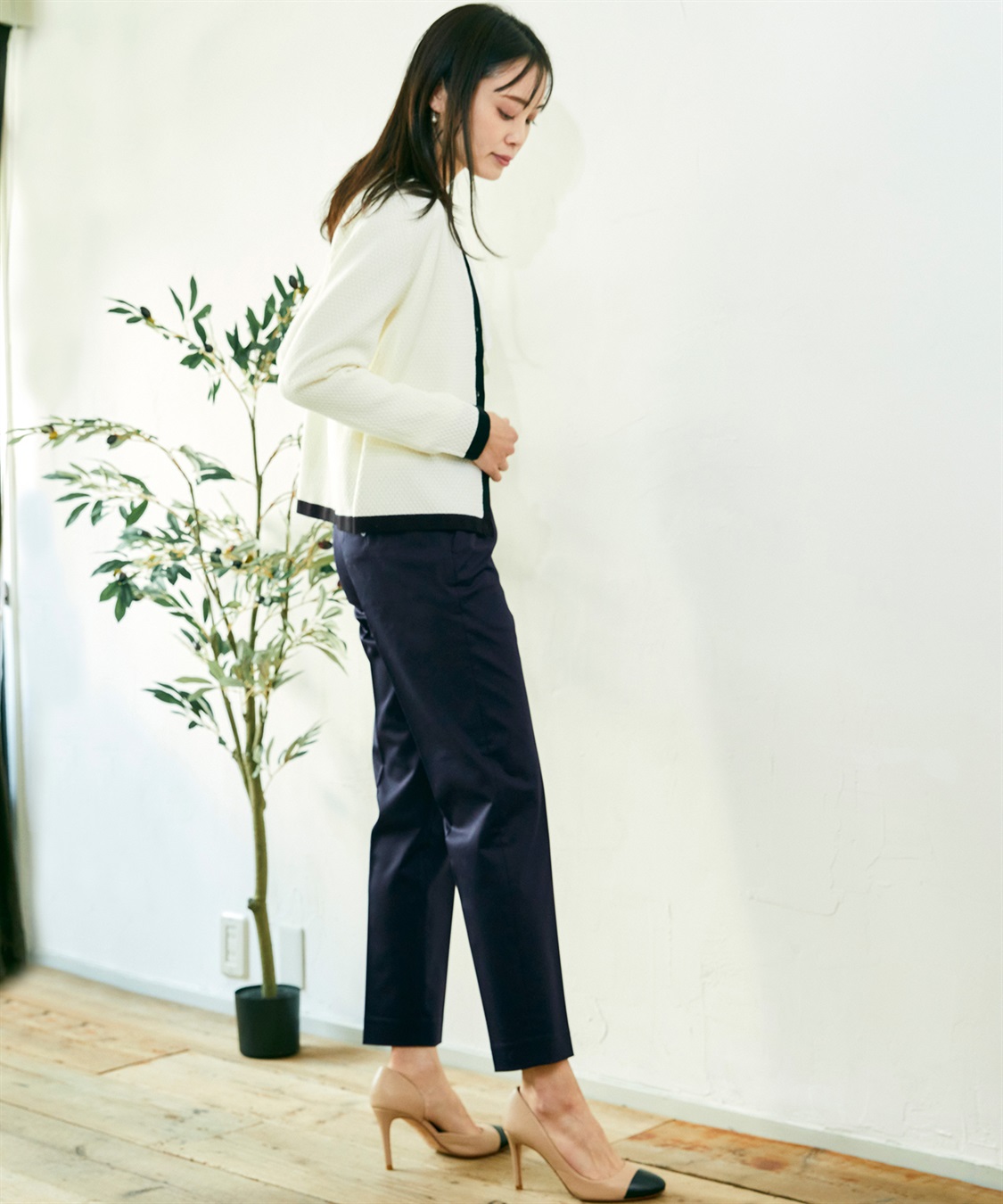 A/C DESIGN BY ALPHA CUBIC カラーブロックニットジャケット_sub_17