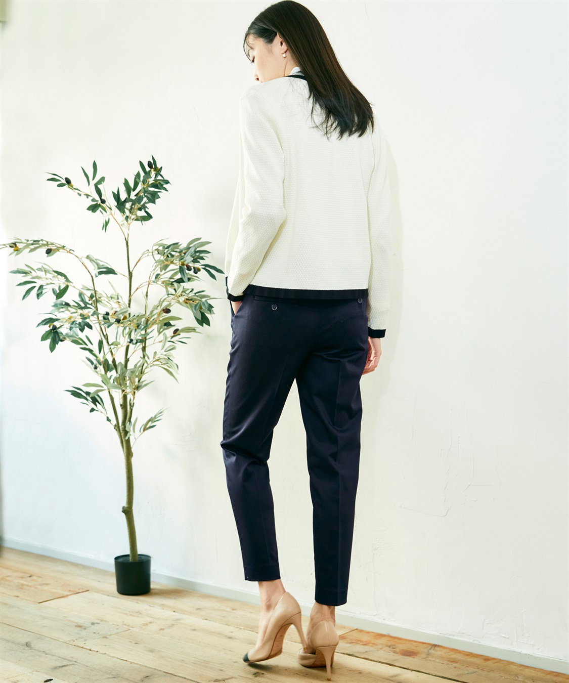 A/C DESIGN BY ALPHA CUBIC カラーブロックニットジャケット_sub_18