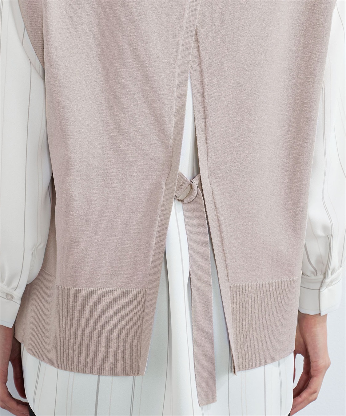 A/C DESIGN BY ALPHA CUBIC ハンドウォッシャブルバッグスリットベスト_sub_6