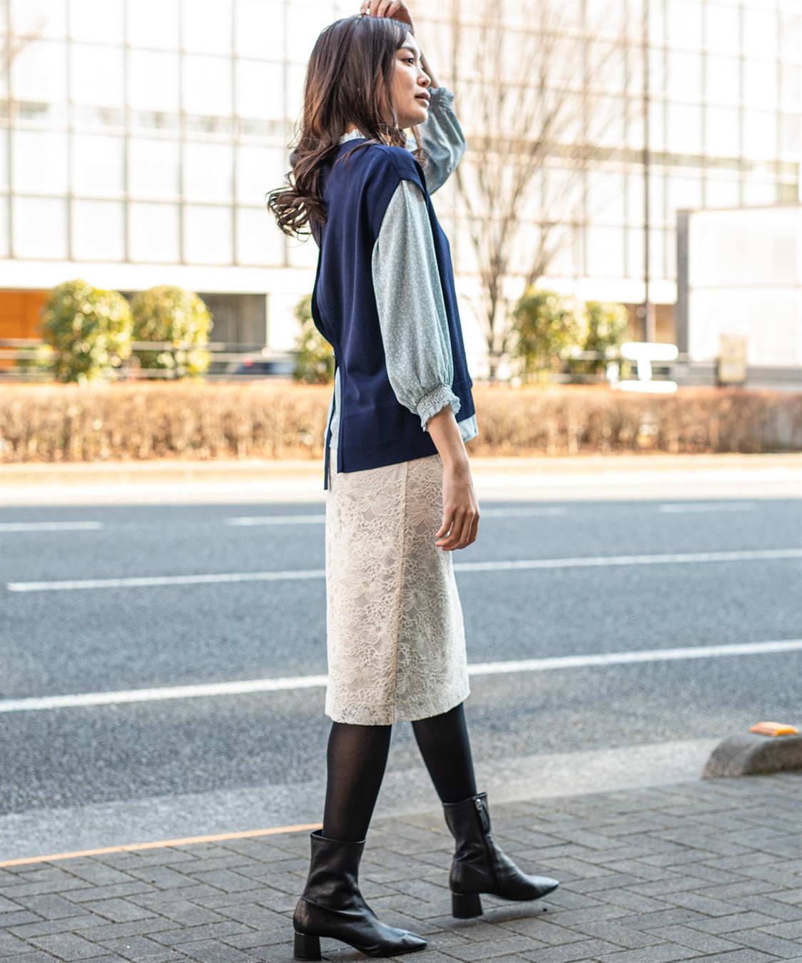 A/C DESIGN BY ALPHA CUBIC ハンドウォッシャブルバッグスリットベスト_sub_16