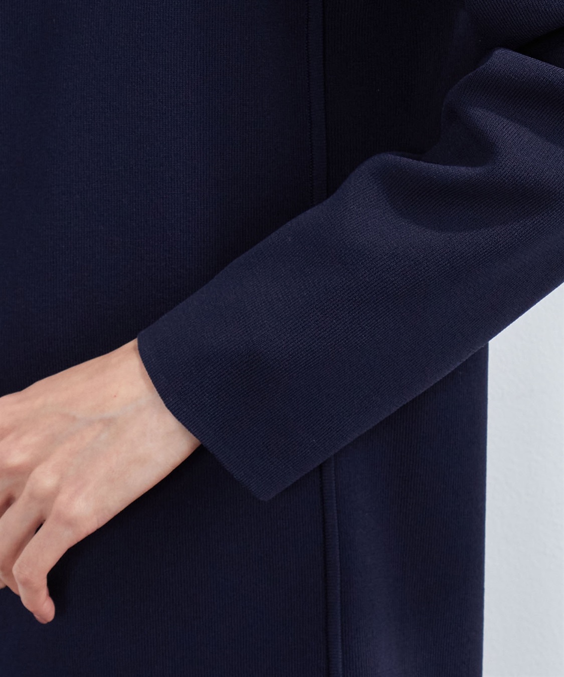 A/C DESIGN BY ALPHA CUBIC ハンドウォッシャブル着流しカーディガン_sub_5