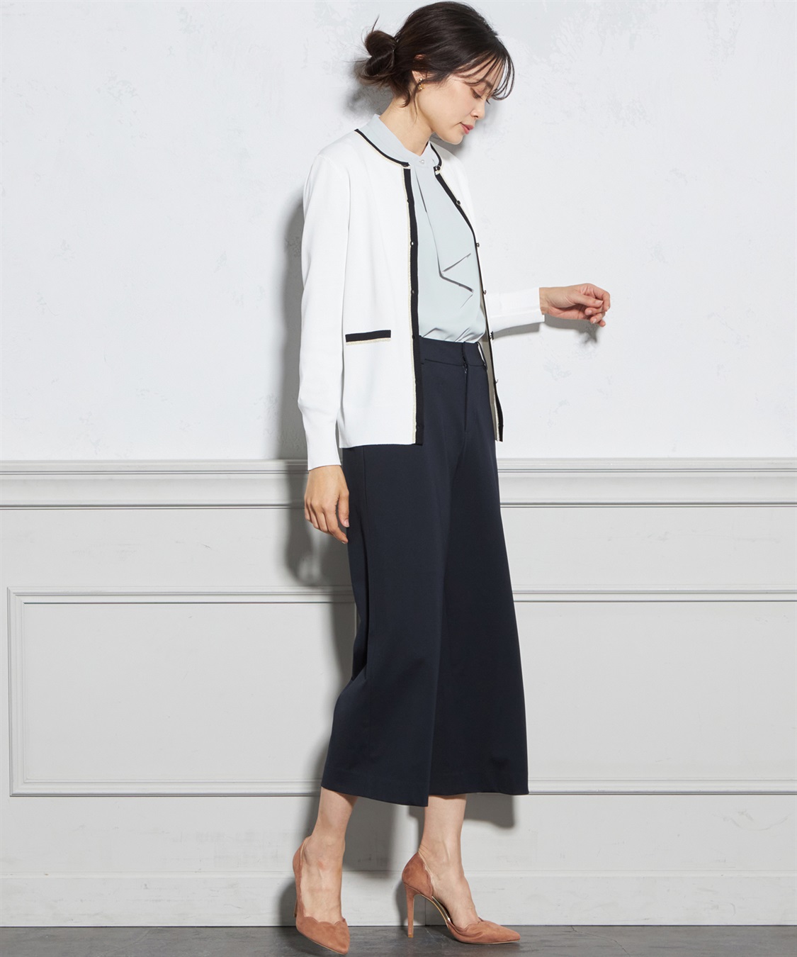 A/C DESIGN BY ALPHA CUBIC 配色ラメニットカーディガン_sub_12