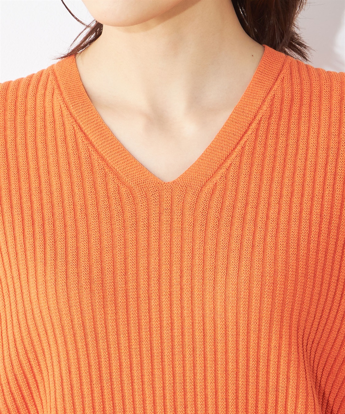 A/C DESIGN BY ALPHA CUBIC リネンブレンドニットプルオーバー_sub_3