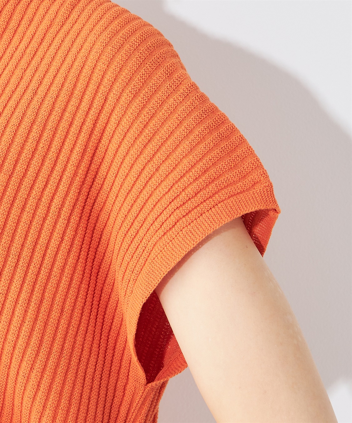 A/C DESIGN BY ALPHA CUBIC リネンブレンドニットプルオーバー_sub_4