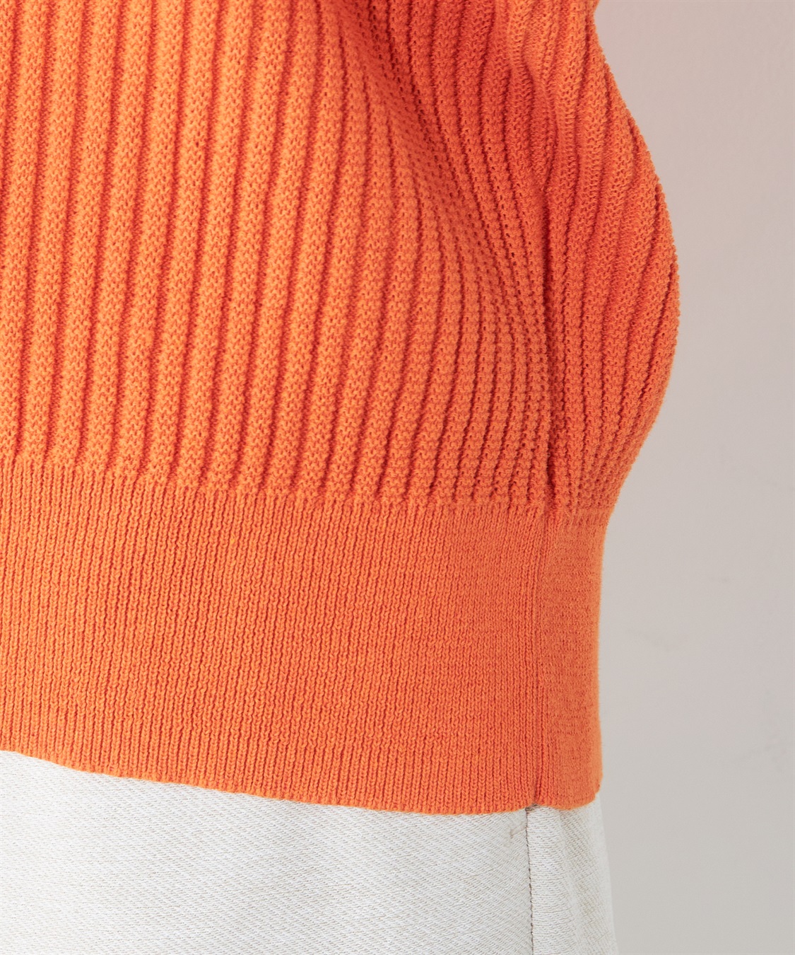 A/C DESIGN BY ALPHA CUBIC リネンブレンドニットプルオーバー_sub_5