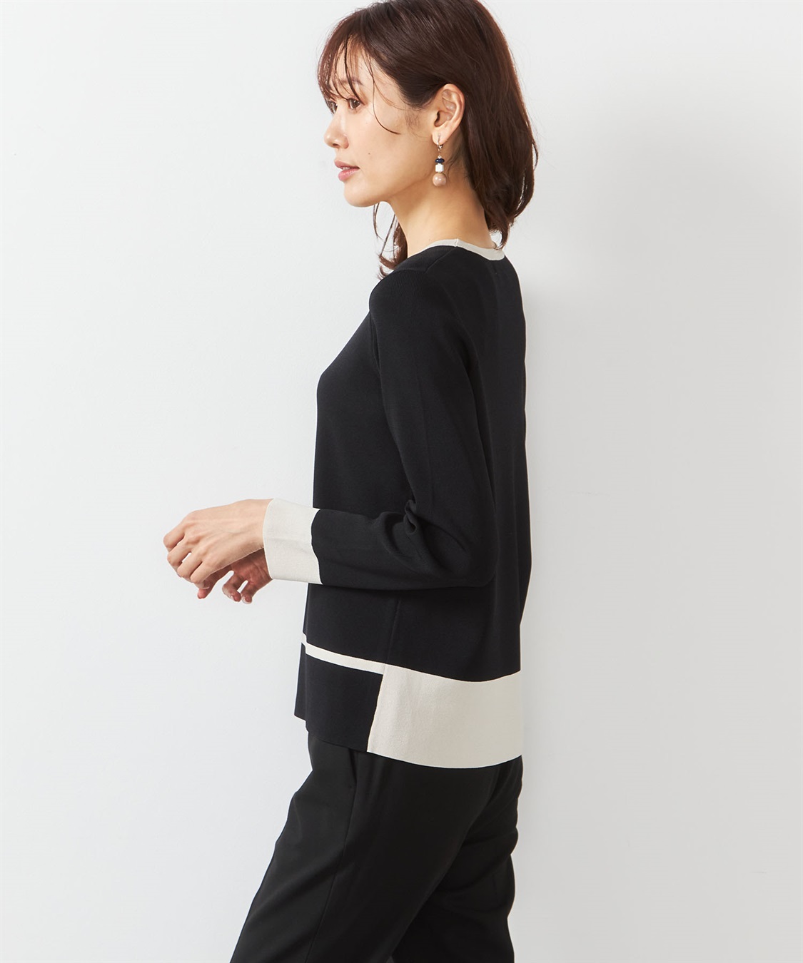 A/C DESIGN BY ALPHA CUBIC ドミニク配色プルオーバー_sub_1