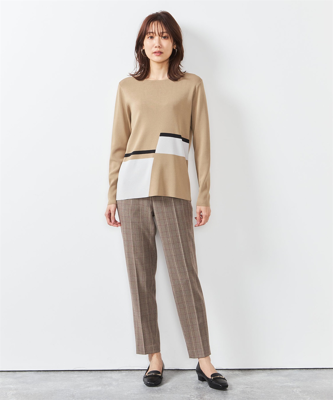 A/C DESIGN BY ALPHA CUBIC ドミニクブロッキングプルオーバー_sub_8