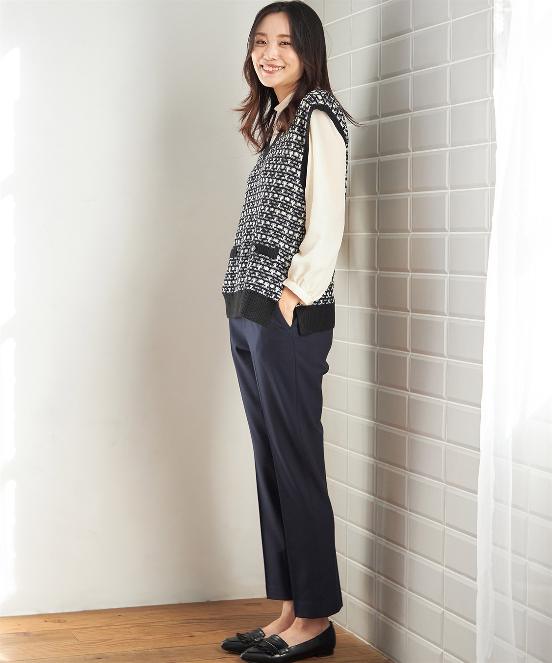 A/C DESIGN BY ALPHA CUBIC ツィードベスト_sub_9