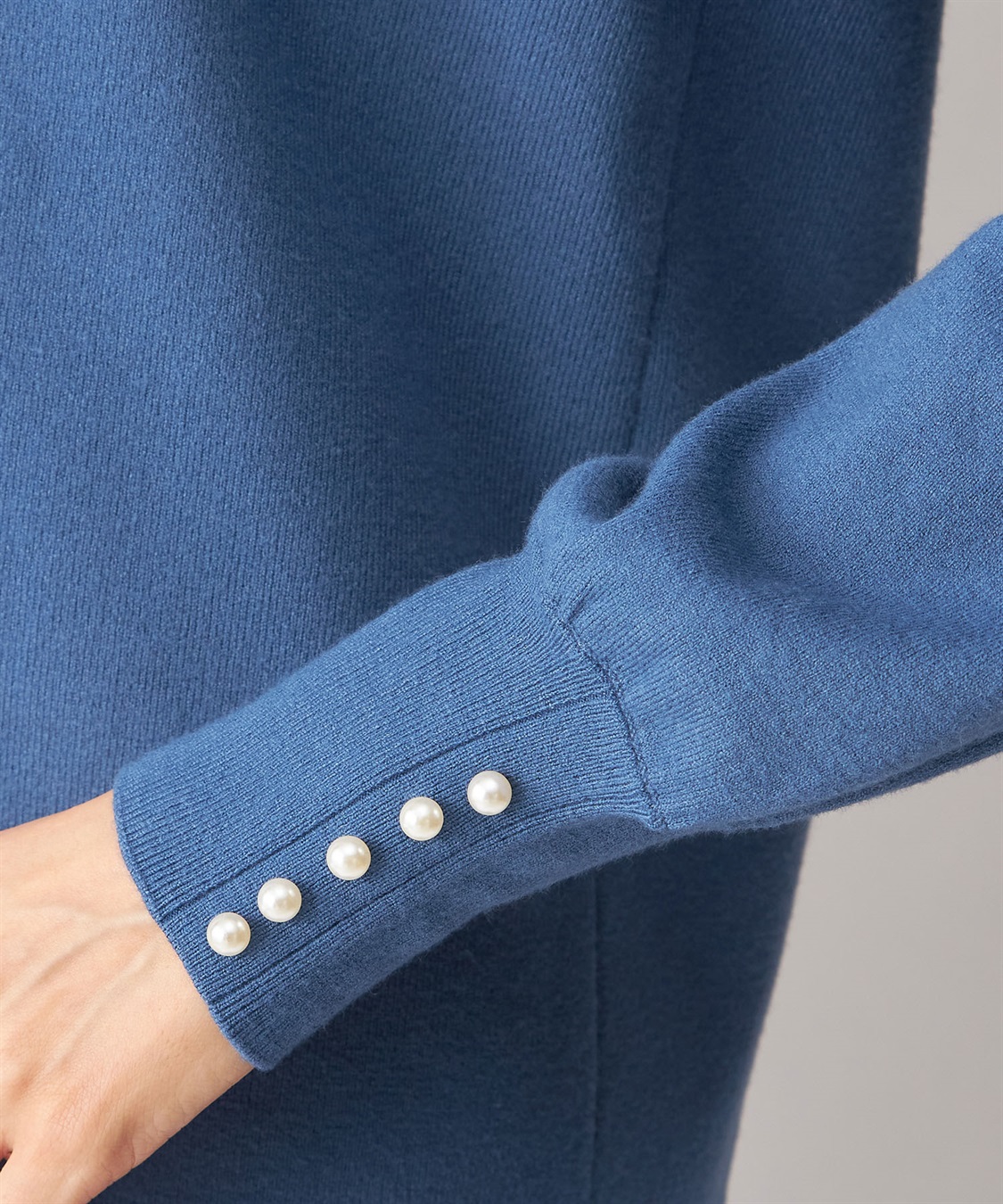 A/C DESIGN BY ALPHA CUBIC パールポイントニットプルオーバー_sub_5