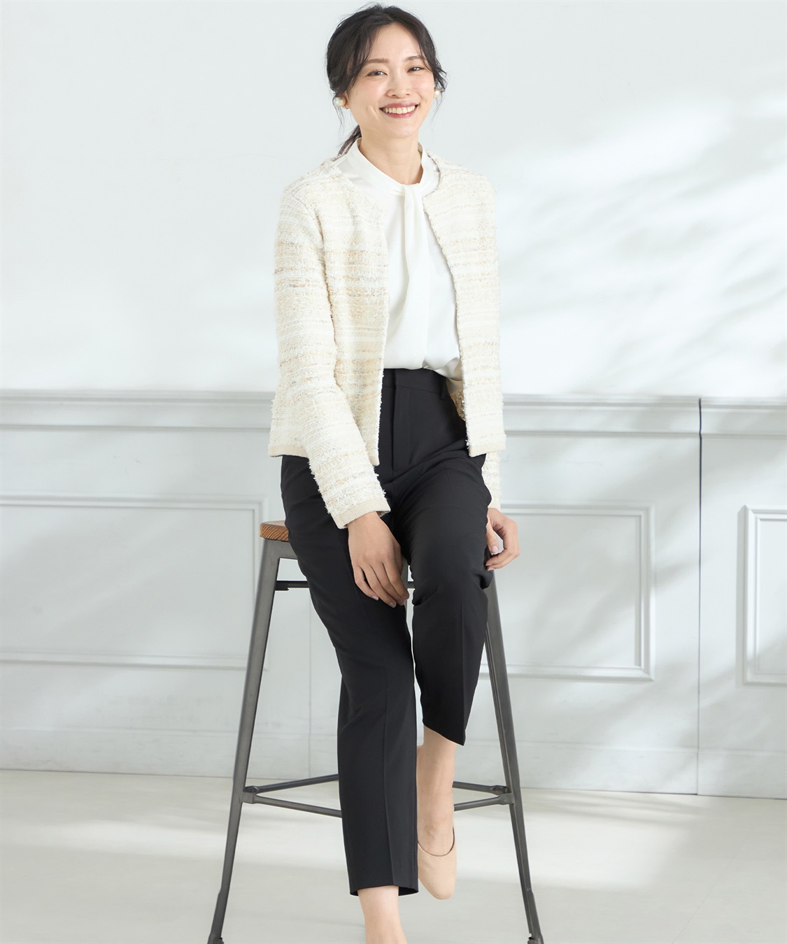 tuitaci ツイタチ カーディガン ブルゾン 幾何学模様 総柄 極美