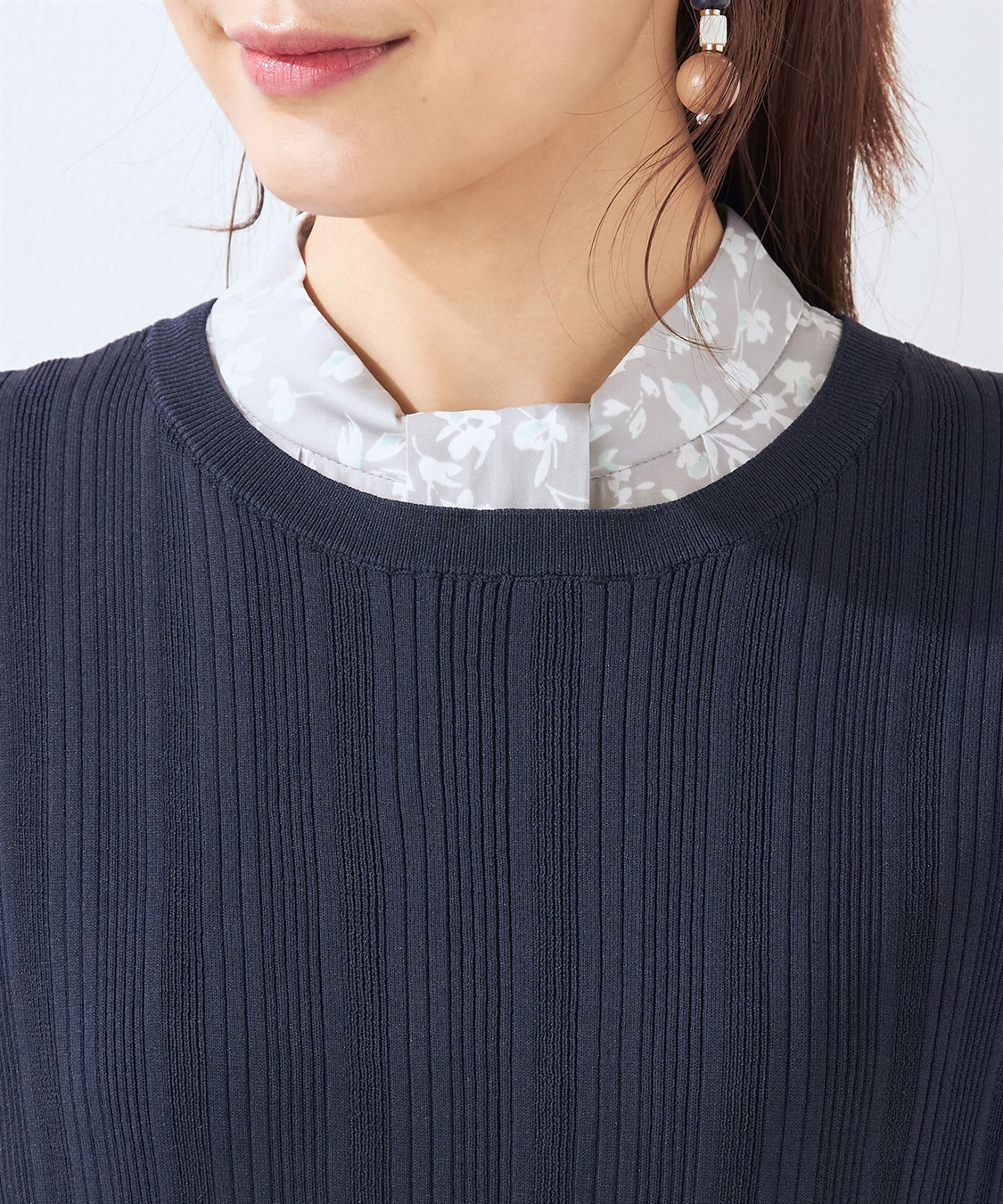 A/C DESIGN BY ALPHA CUBIC 【ウォッシャブル】【抗ピル】DOMINICベスト_sub_4