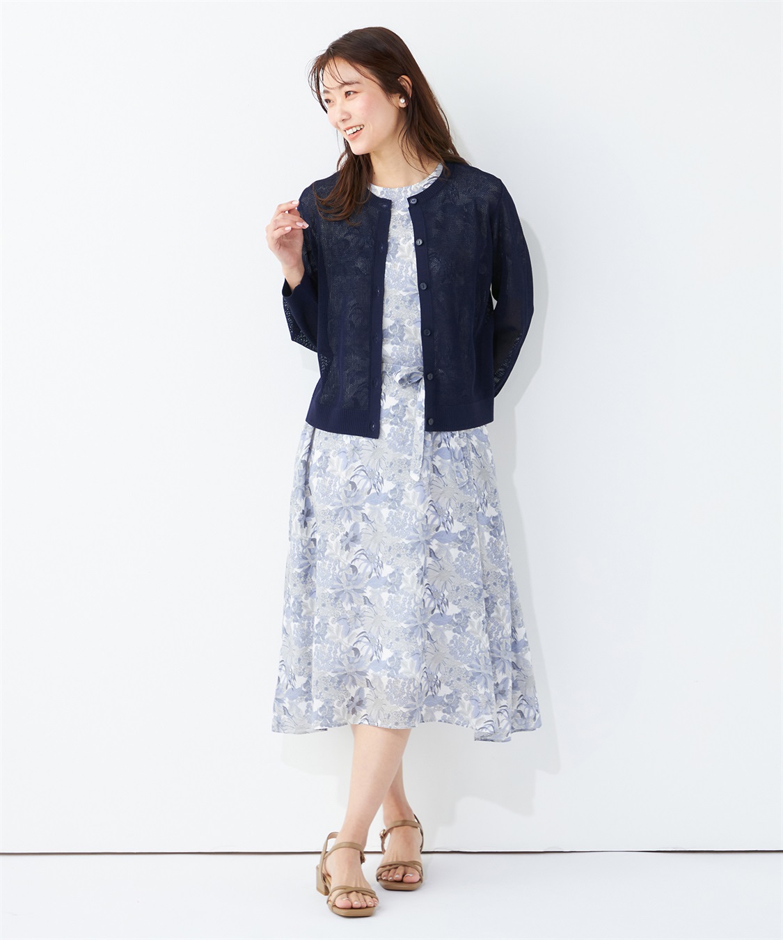 A/C DESIGN BY ALPHA CUBIC メッシュカーディガン_sub_16