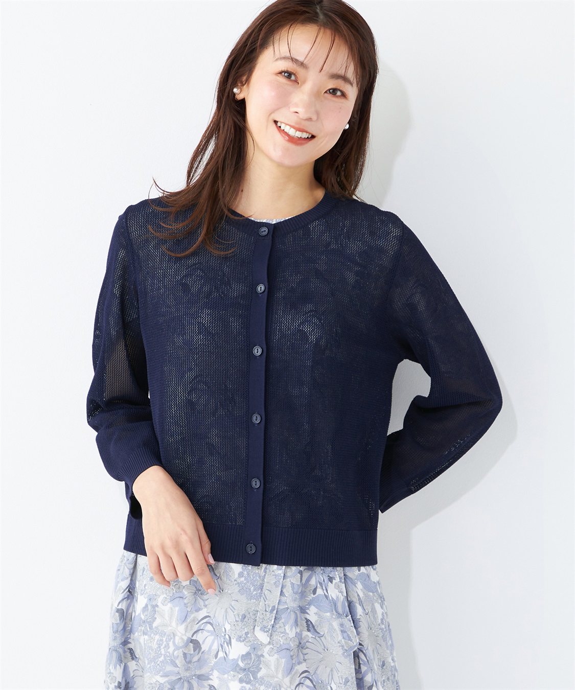 A/C DESIGN BY ALPHA CUBIC メッシュカーディガン_sub_18