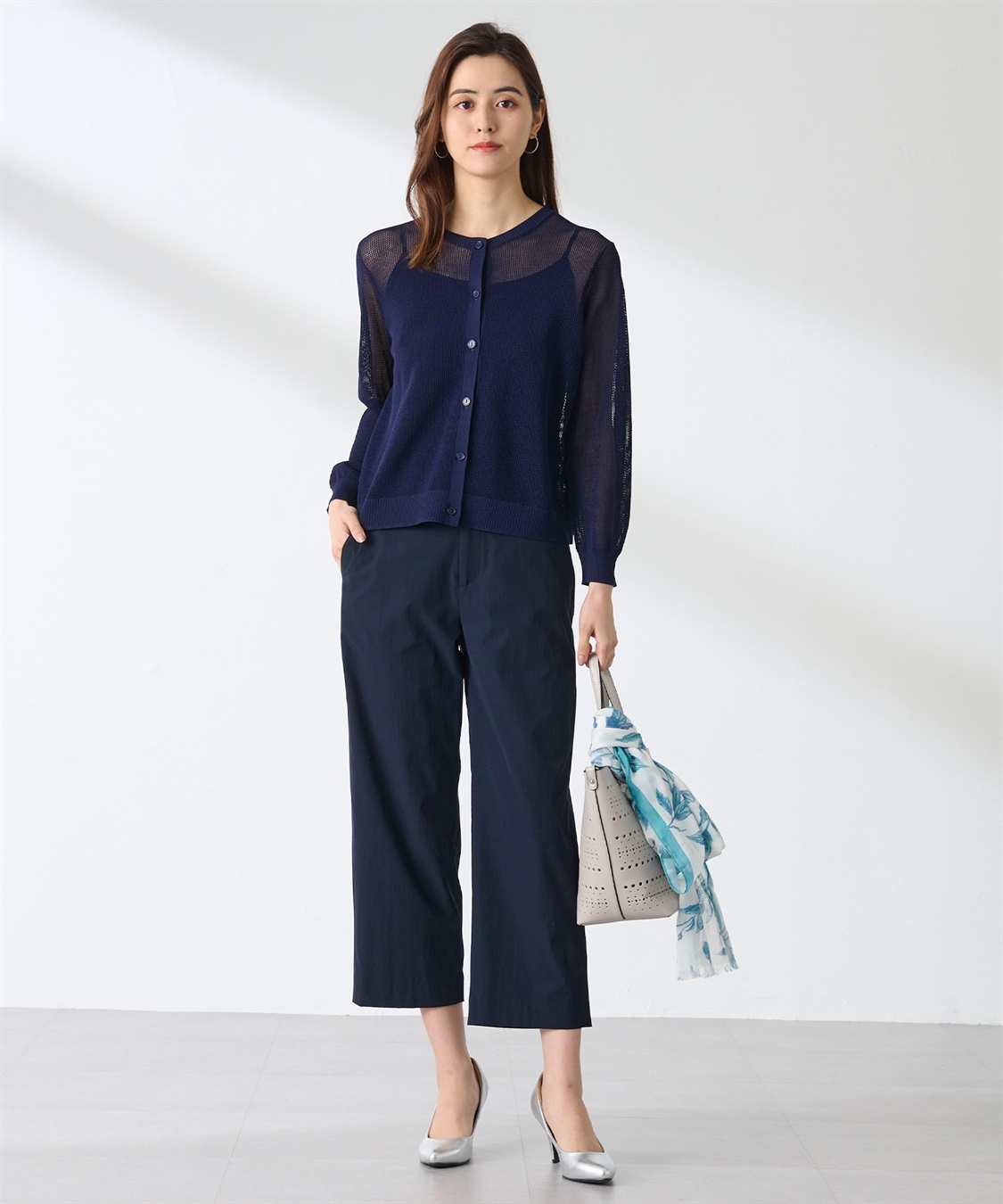 A/C DESIGN BY ALPHA CUBIC メッシュカーディガン_sub_22