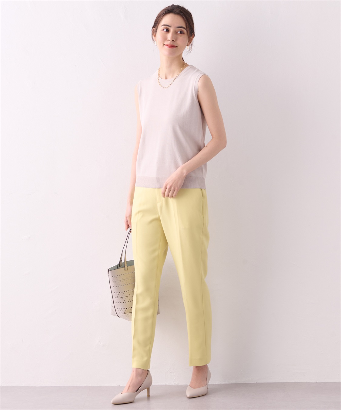 ノースリーブプルオーバー A/C DESIGN BY ALPHA CUBIC｜クロスプラス