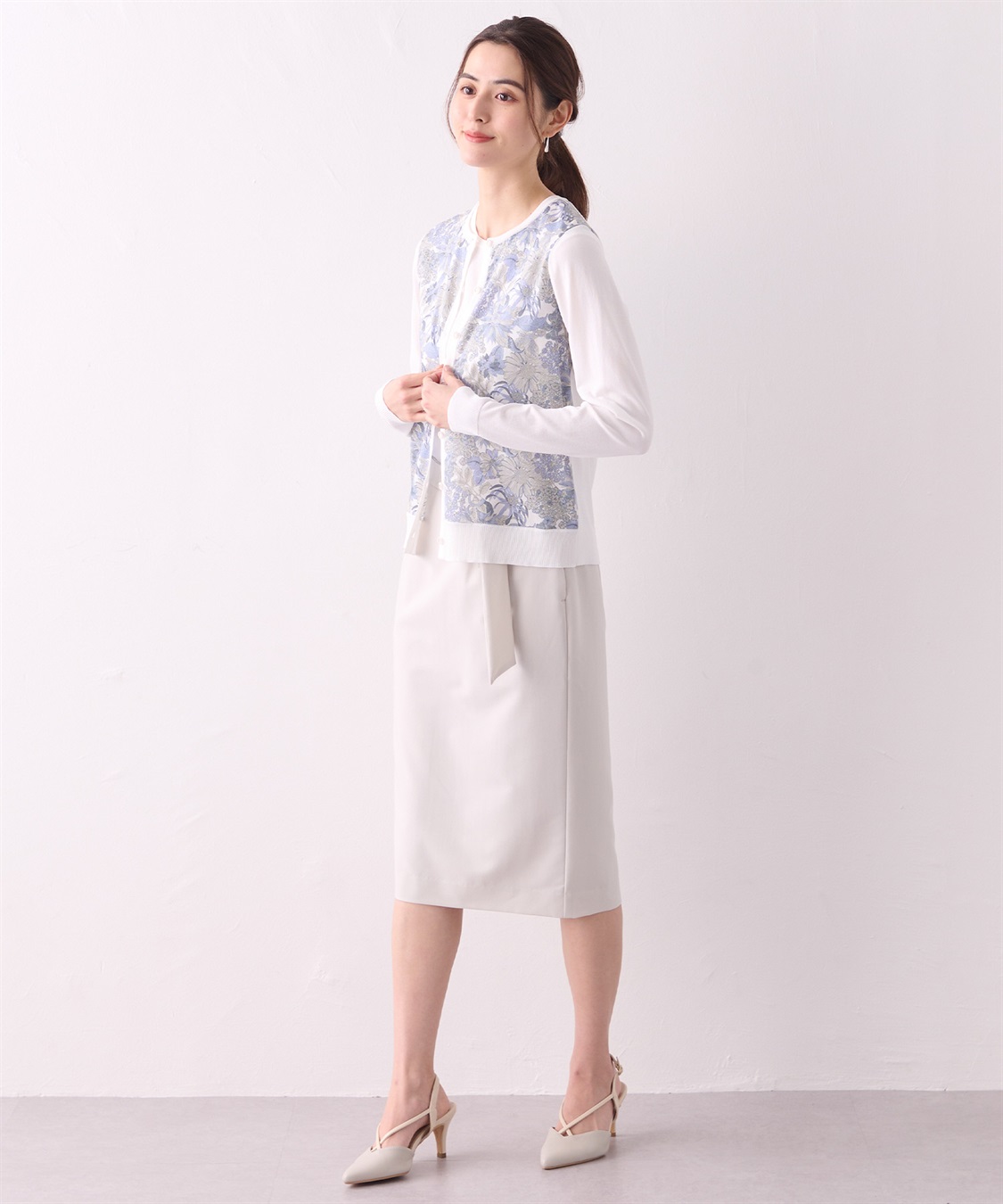 A/C DESIGN BY ALPHA CUBIC リバティプリントカーディガン_sub_16