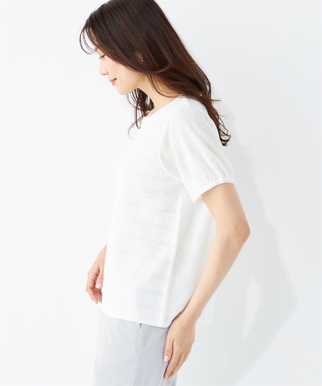 A/C DESIGN BY ALPHA CUBIC レースボーダープルオーバー_sub_12