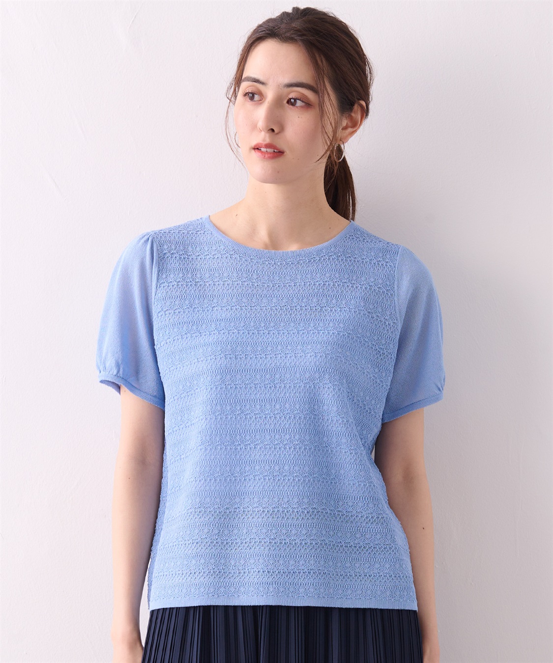 A/C DESIGN BY ALPHA CUBIC レースボーダープルオーバー_sub_19