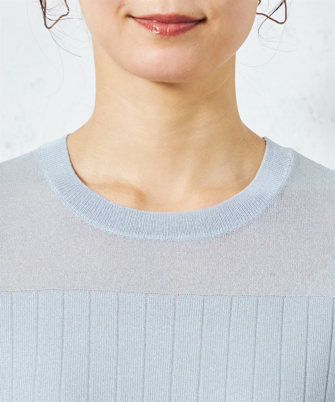 A/C DESIGN BY ALPHA CUBIC 【ウォッシャブル】シアーニットベスト_sub_10