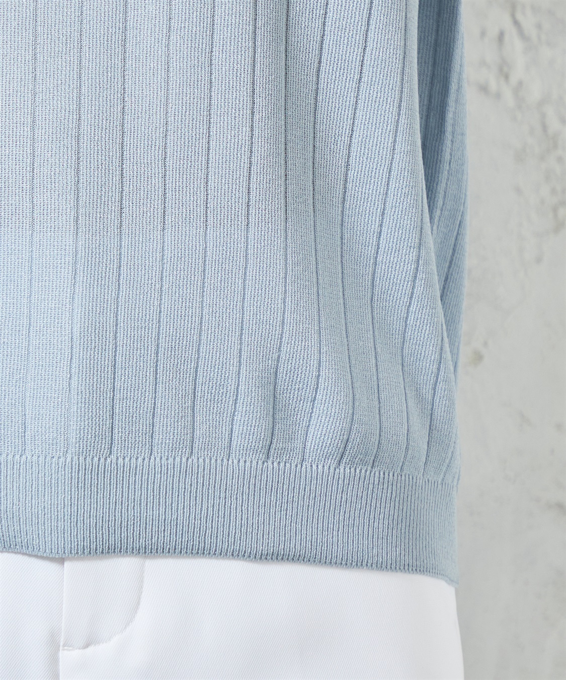 A/C DESIGN BY ALPHA CUBIC 【ウォッシャブル】シアーニットベスト_sub_12