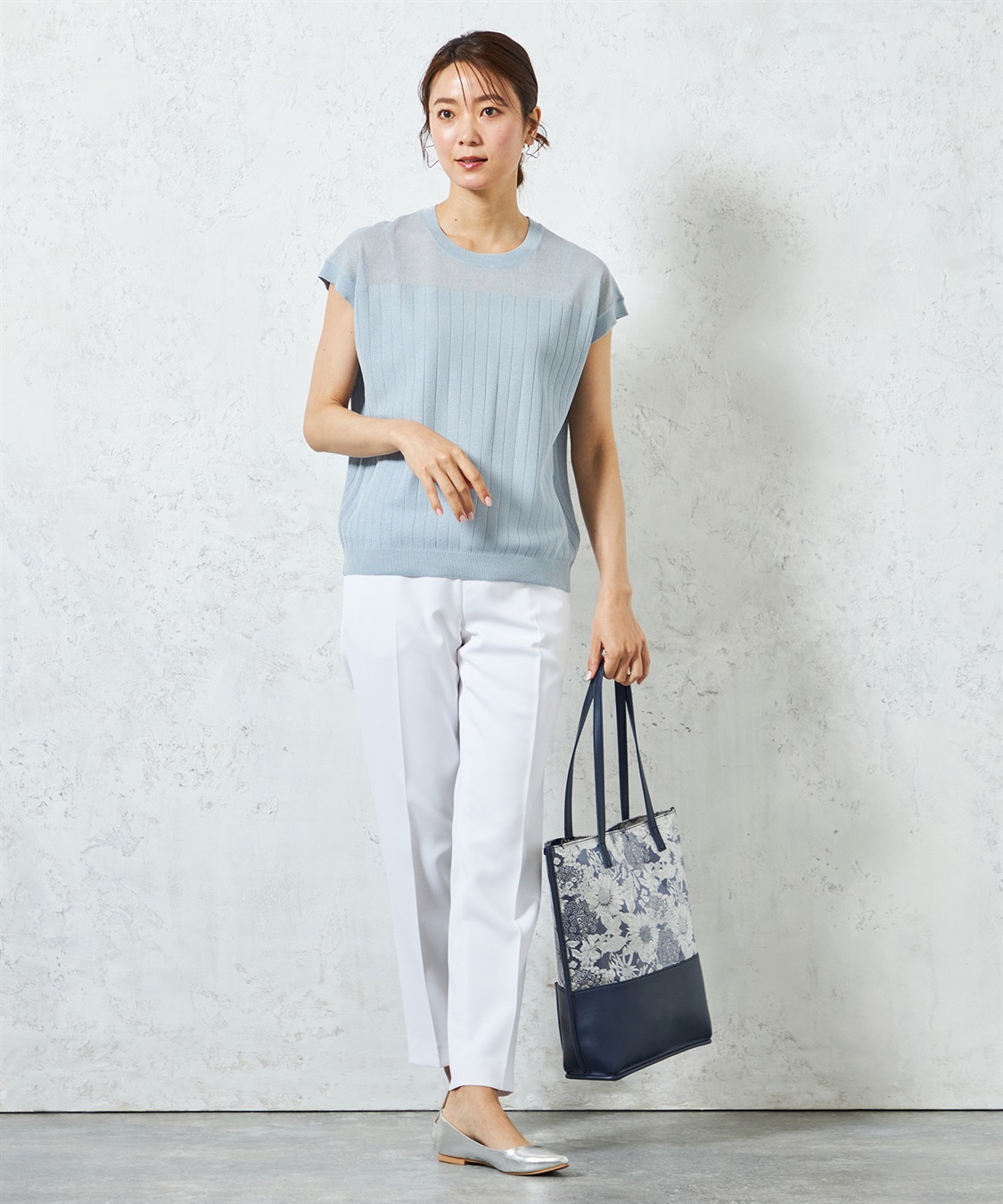 A/C DESIGN BY ALPHA CUBIC 【ウォッシャブル】シアーニットベスト_sub_22