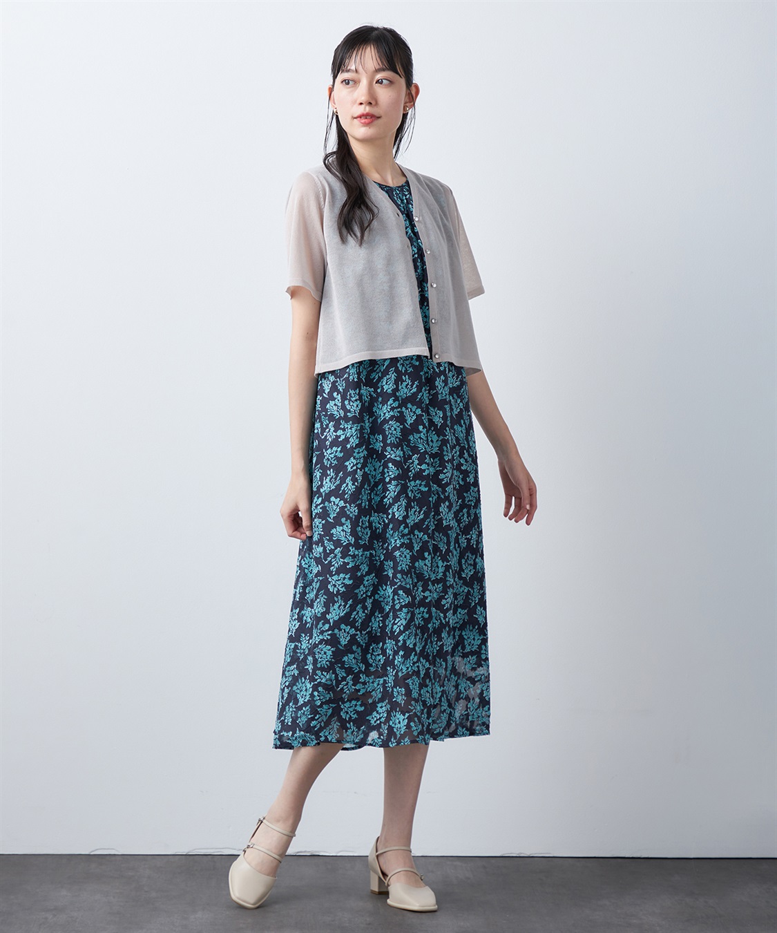 A/C DESIGN BY ALPHA CUBIC 【ウォッシャブル】ラメシアーカーディガン_sub_17