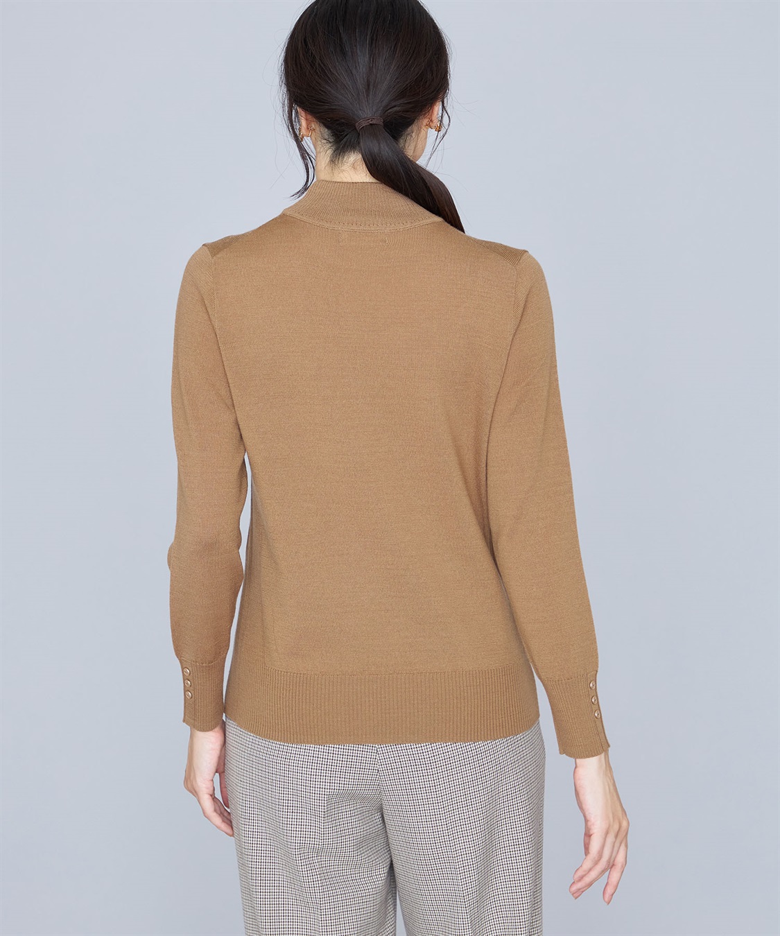 A/C DESIGN BY ALPHA CUBIC ウールハイネックプルオーバー_sub_4