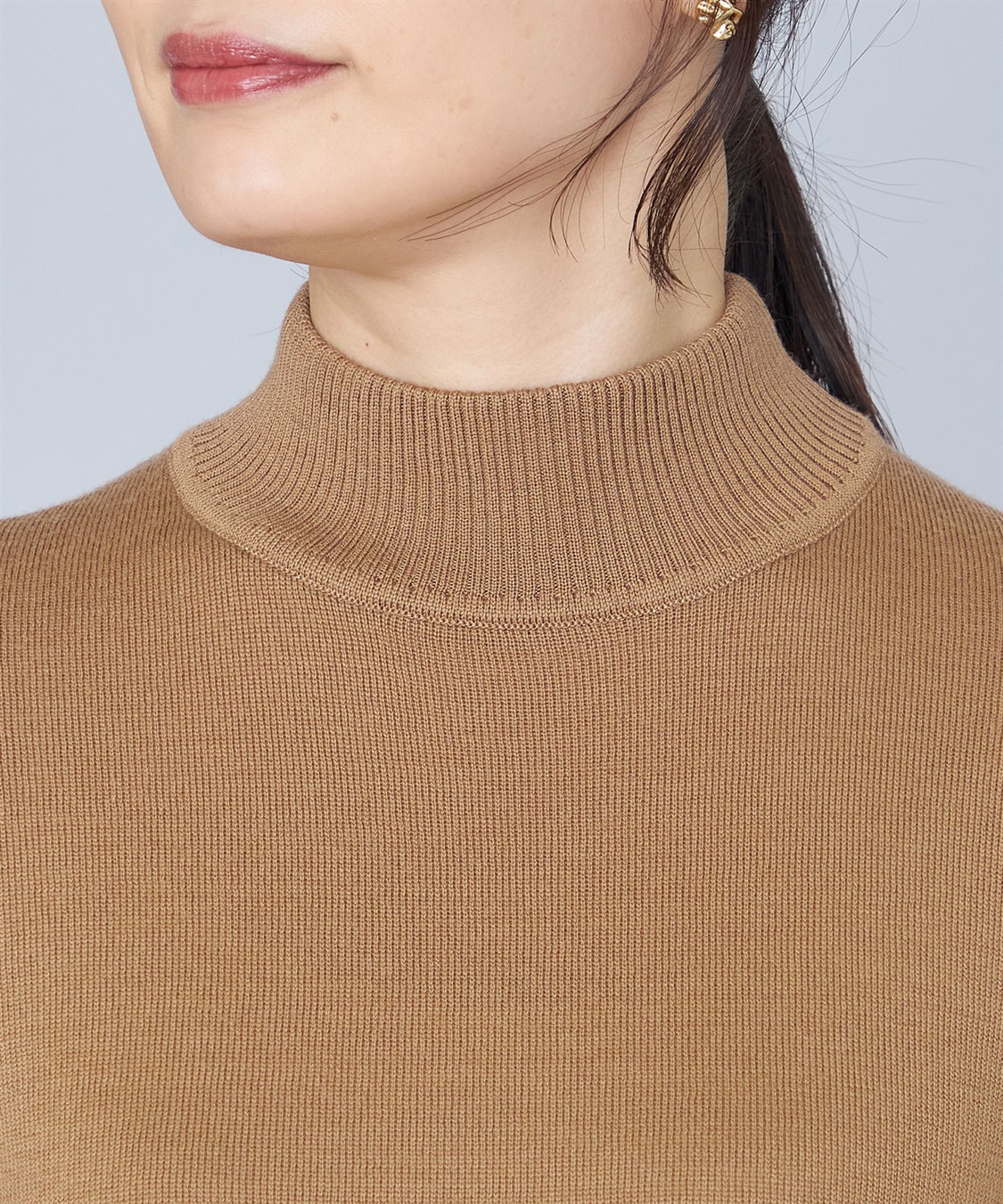 A/C DESIGN BY ALPHA CUBIC ウールハイネックプルオーバー_sub_5