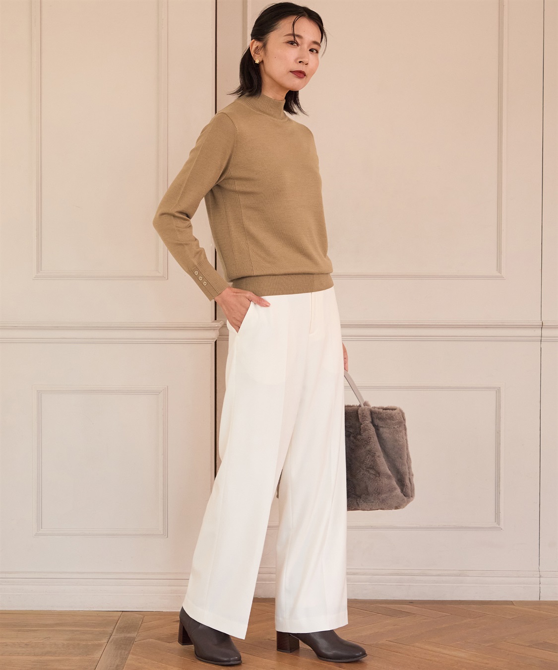 A/C DESIGN BY ALPHA CUBIC ウールハイネックプルオーバー_sub_13