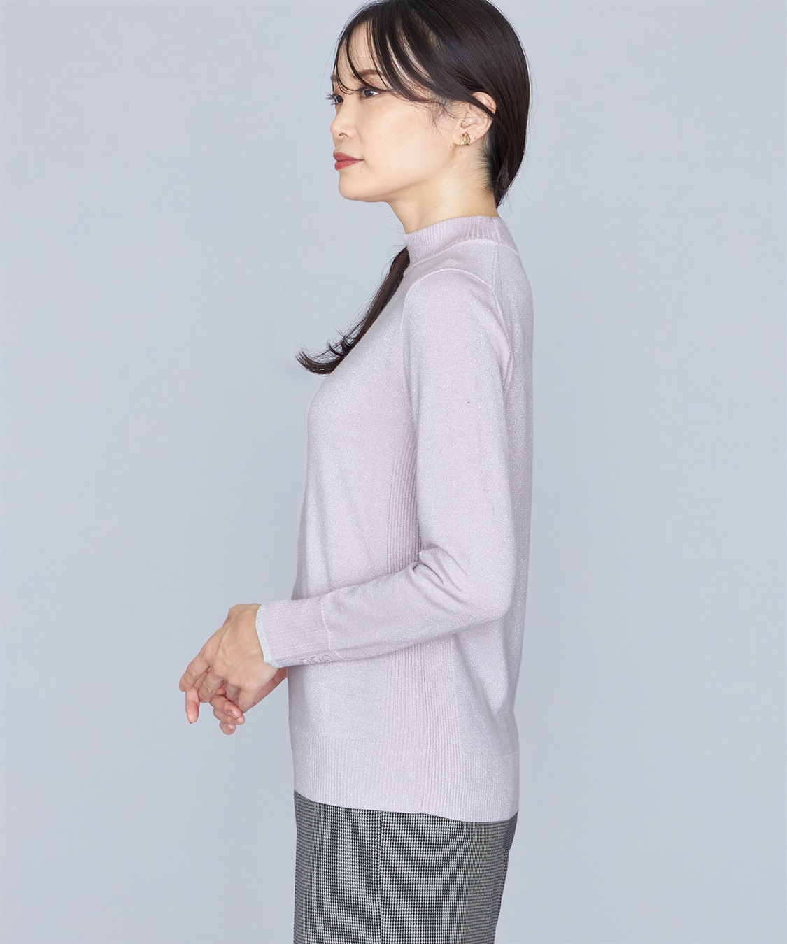 A/C DESIGN BY ALPHA CUBIC ラメリブニットプルオーバー_sub_4