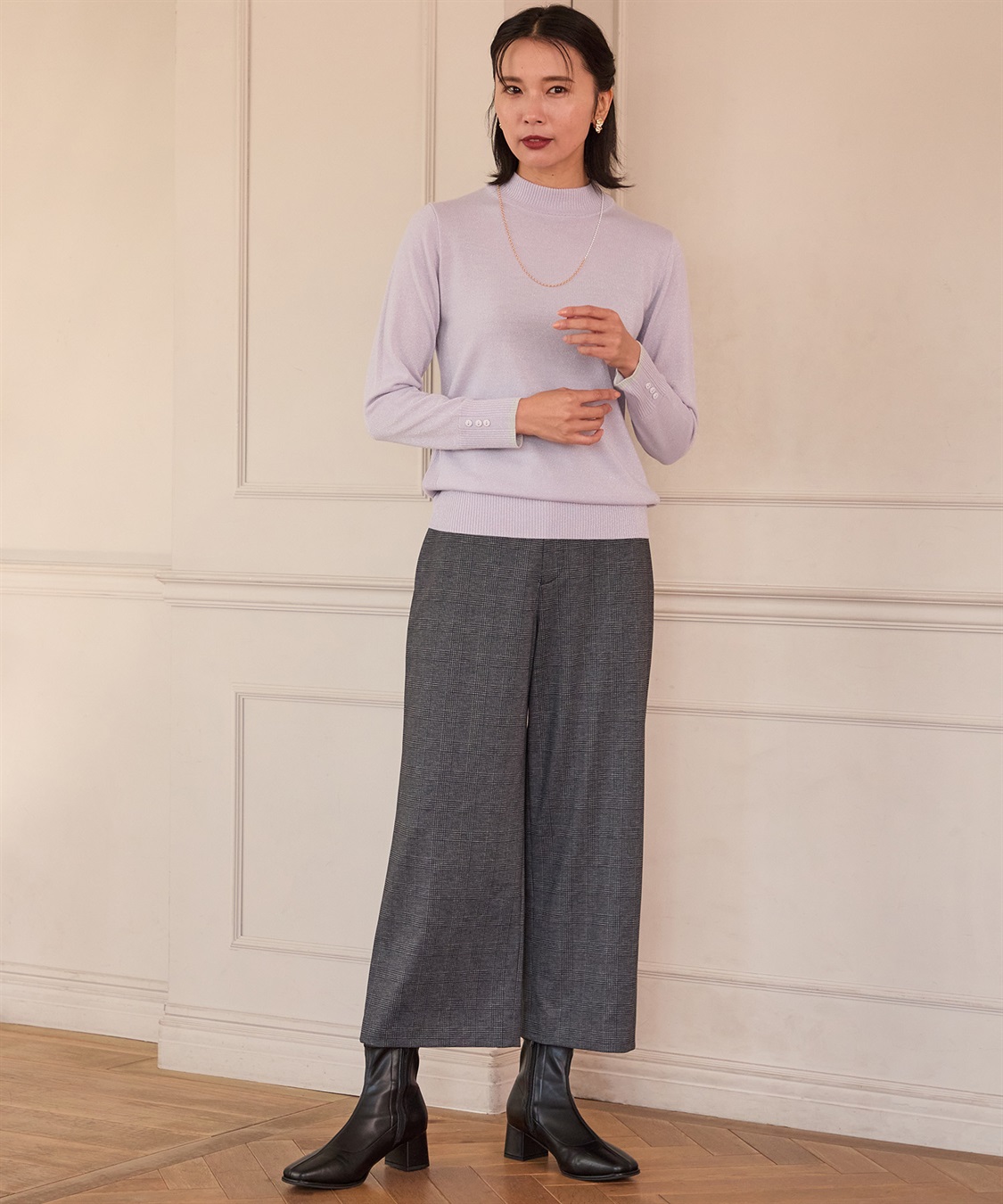 A/C DESIGN BY ALPHA CUBIC ラメリブニットプルオーバー_sub_15